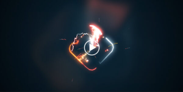 Electric Glitch Logo Reveal-4k 3